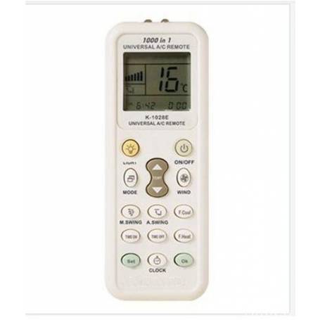 Control Remoto Aire Acondicionado Universal K-1028E