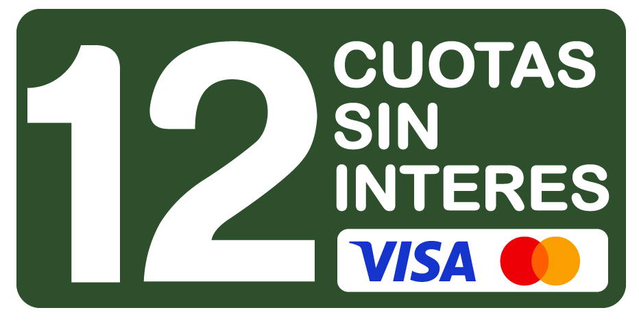 12 Cuotas sin interes